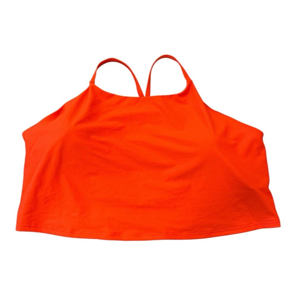 Old Navy Active Built in Bra‎ Athletic Tank Top Womens Plus 4X Powersoft Red